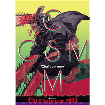 Calendrier 2023 Chainsaw Man