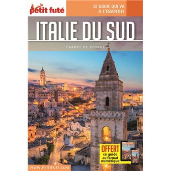 Guide Italie du Sud 2023 Carnet Petit Futé