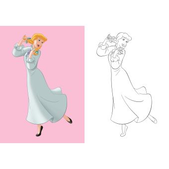 CENDRILLON - Super Colos - Disney Princesses