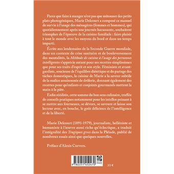 Méthode de cuisine à l’usage des personnes intelligentes