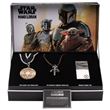 Réplique Star Wars The Mandalorian Collier Mythosaure, Médaille de l'Empire Galactique et Pin's Beskar
