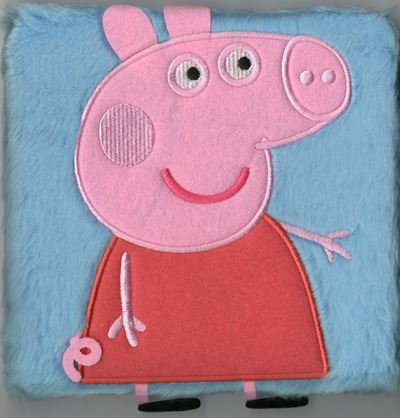 Peppa carnet peluche