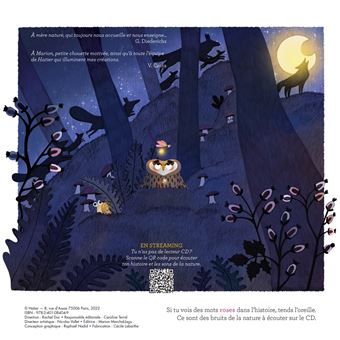 Contes de la nature - La nuit, la chouette et le soleil 3/4 ans