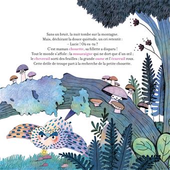 Contes de la nature - La nuit, la chouette et le soleil 3/4 ans