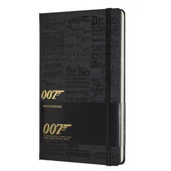 James bond carnet grand format ligne titles - Carnets et journaux