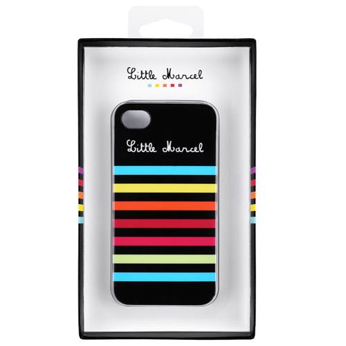 ICHIC GEAR CASE STRIPED BLACK FOR IPH5