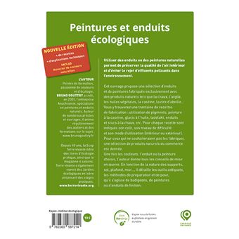 Peintures et enduits écologiques - Nouvelle édition enrichie