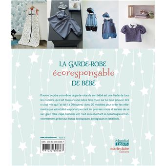 le livre parfait pour créer une garde robe de bébé : les
