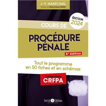 Cours de procédure pénale 2024