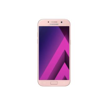 Samsung Galaxy A5 (2017) - 4G smartphone - RAM 3 GB / intern geheugen 32 GB - microSD slot - OLED-scherm - 5.2" - 1920 x 1080 pixels - rear camera 16 MP - front camera 16 MP - perzik - 1