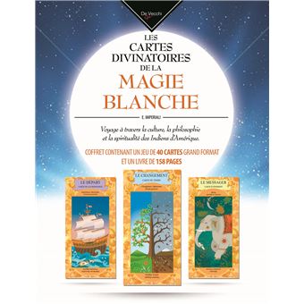 Les Cartes Divinatoires De La Magie Blanche Coffret Avec 40 Cartes Grand Format Et Un Livre De 158 Pages Boite Ou Accessoire E Imperiali Achat Livre Fnac Les Cartes Divinatoires De La Magie Blanche Coffret Avec 40 Cartes Grand Format Et Un Livre De 158 Pages Boite Ou Accessoire E Imperiali Achat Livre Fnac