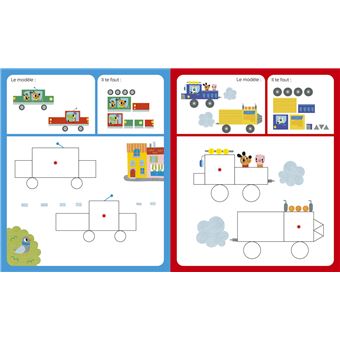 Les véhicules 190 gommettes