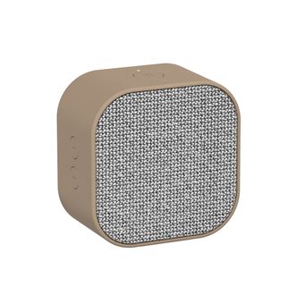 Enceinte sans fil Bluetooth Kreafunk aCUBE Ivory Sand