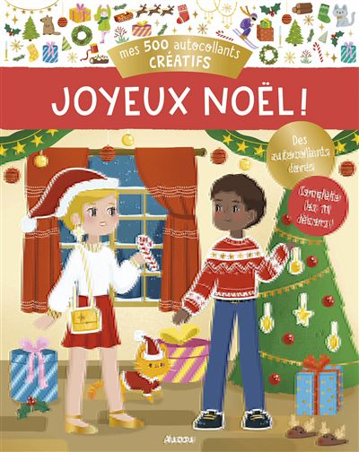 500 autocollants créatifs - joyeux noël ! - Ophélie Ortal - broché