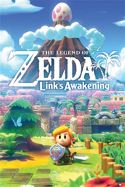 Poster The Legend Of Zelda Links Awakening