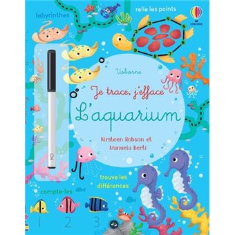L'aquarium - Je trace, j'efface