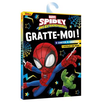 SPIDEY ET SES AMIS EXTRAORDINAIRES - Mini pochette Gratte-moi ! - Marvel