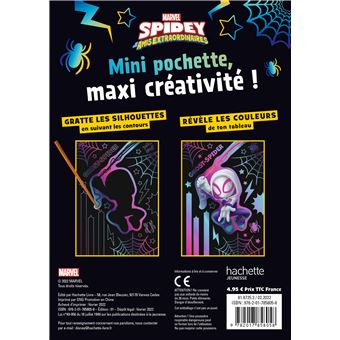 SPIDEY ET SES AMIS EXTRAORDINAIRES - Mini pochette Gratte-moi ! - Marvel