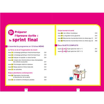 Annales du bac Annabac 2022 SVT Tle générale (spécialité)