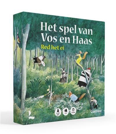 Het spel van Vos en Haas - Red het ei