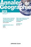 Annales de géographie - N°725 1_2019 Varia