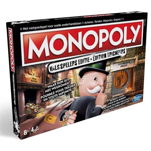 Hasbro Monopoly Valsspelers Édition (Be)