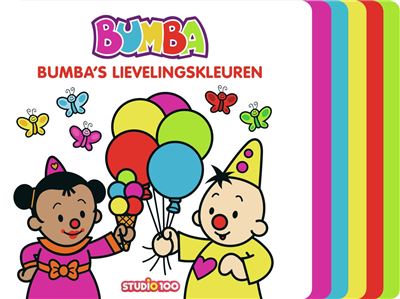 Bumba : kartonboek met trapjes - Bumba’s lievelingskleuren