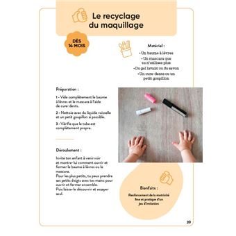 Jeux d'éveil avec mon bébé - Activités d'aveil à faire avec votre enfant