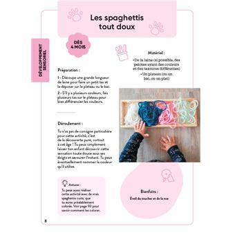 Jeux d'éveil avec mon bébé - Activités d'aveil à faire avec votre enfant