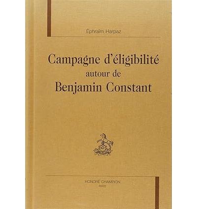 Campagne d'éligibilité autour de Benjamin Constant