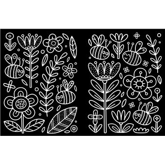 Colos fluo Pâques - avec un feutre multimines