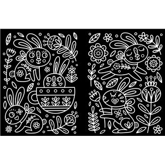 Colos fluo Pâques - avec un feutre multimines