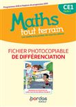 Maths tout terrain CE1 2020 Fichier photocopiable de différenciation