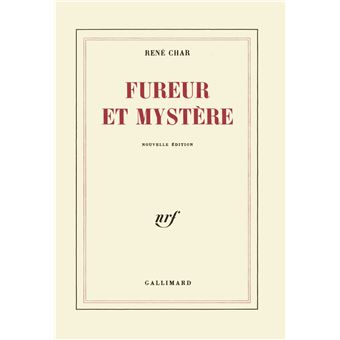 Fureur et mystère - René Char - Achat Livre | fnac