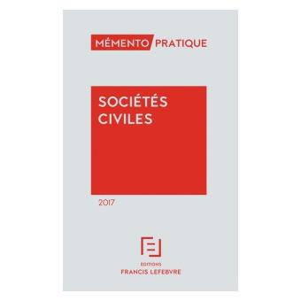 Mémento Sociétés civiles 2017 - 1