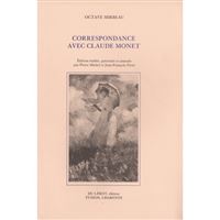 Correspondance avec Claude Monet