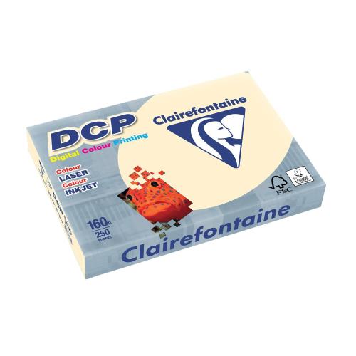 Ramette de 250 Feuilles de papier DCP A4 160g Ivoire