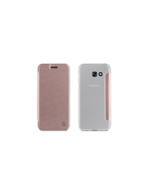 MUVIT BOOKLET CASE GALAXY A5 2017 PINK GOLD