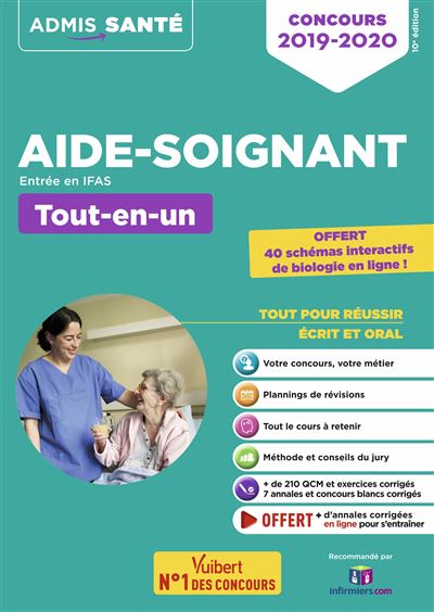 Concours Aide-soignant 2018-2019 Entrée en IFAS Tout-en-un