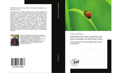 Defaillances des marches du bois-energie au burkina faso - u