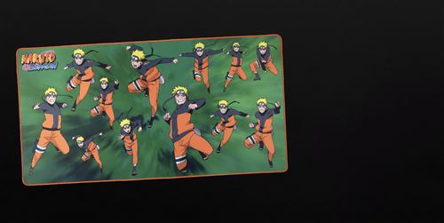 Tapis de souris Konix Naruto orange - Super U, Hyper U, U Express 