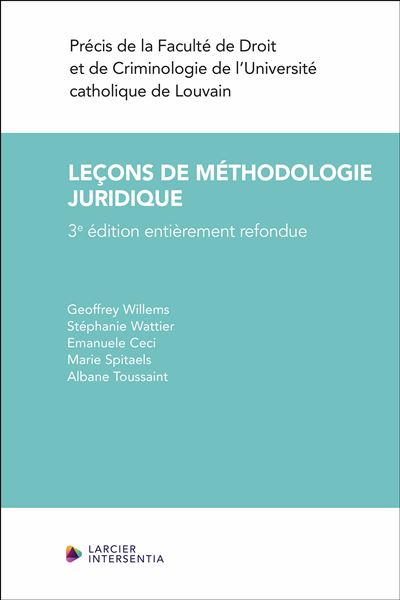 Leçon de méthodologie juridique