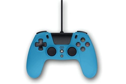 GIOTECK - WIRED CONTROLLER PREMIUM VX4 BLUE FOR PS4/PC