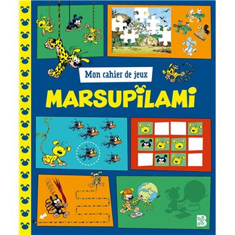 Mon cahier de jeux - Marsupilami