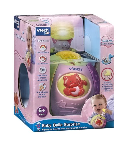Vtech baby - jouet premier age - allô bébé surprises rose VT80502755 -  Conforama