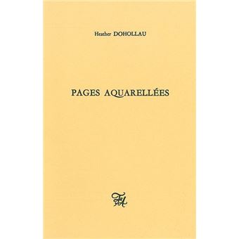 Pages aquarellées