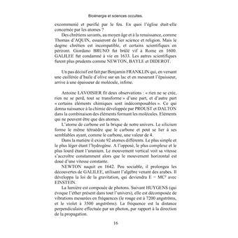 Bioénergie et Sciences Occultes