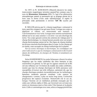 Bioénergie et Sciences Occultes