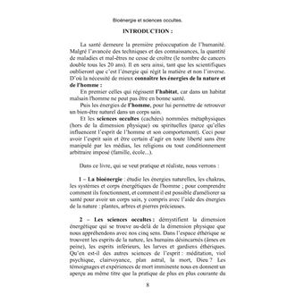 Bioénergie et Sciences Occultes