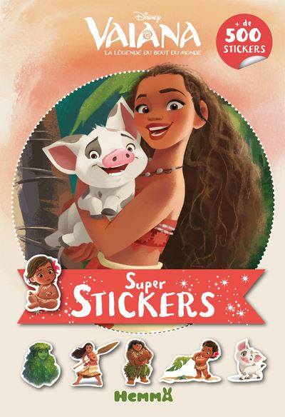 Disney vaiana super stickers